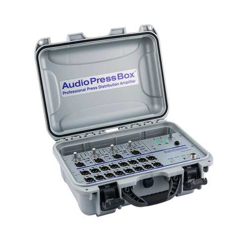 Mult Box APB-416 C, Active, Portable, Audio Splitter, 4 Line/MIC inputs, 16 Line/MIC outputs