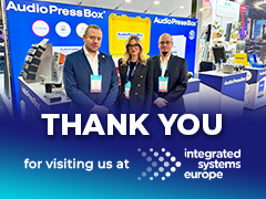Thank you for visiting us at ISE 2026