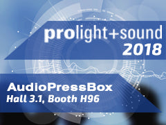 AudioPressBox am Ton von ProLight 2018