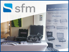 AudioPressBox bei SFM in Kanada.